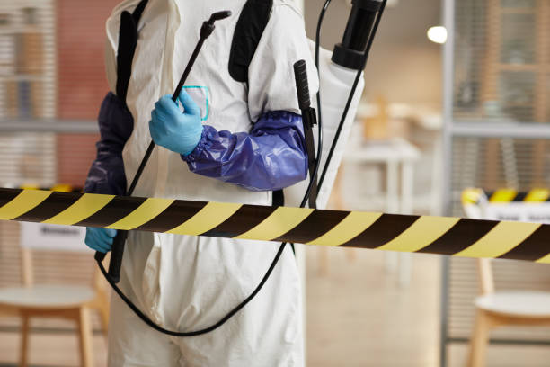 Professional Biohazard technician working in Fredericksburg, VA